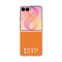 クリアケース［ オリジナル - ISTP 巨匠 - アルファベット - オレンジ ］