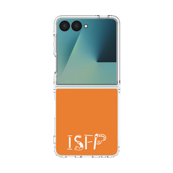クリアケース［ オリジナル - ISFP 冒険家 - アルファベット - オレンジ ］
