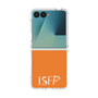 クリアケース［ オリジナル - ISFP 冒険家 - アルファベット - オレンジ ］
