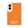 クリアケース［ オリジナル - ISFP 冒険家 - アルファベット - オレンジ ］