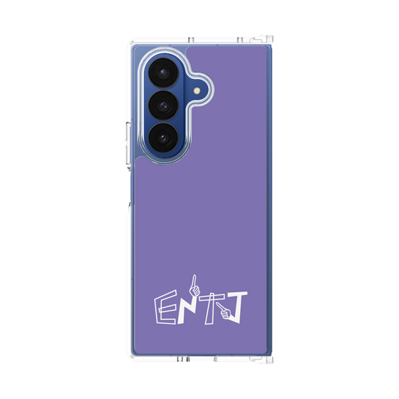クリアケース［ オリジナル - ENTJ 指揮官 - アルファベット - パープル ］