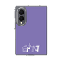 クリアケース［ オリジナル - ENTJ 指揮官 - アルファベット - パープル ］