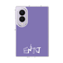 クリアケース［ オリジナル - ENTJ 指揮官 - アルファベット - パープル ］