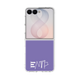クリアケース［ オリジナル - ENTP 討論者 - アルファベット - パープル ］