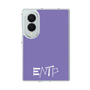 クリアケース［ オリジナル - ENTP 討論者 - アルファベット - パープル ］