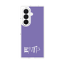 クリアケース［ オリジナル - ENTP 討論者 - アルファベット - パープル ］