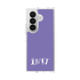 クリアケース［ オリジナル - INTJ 建築家 - アルファベット - パープル ］