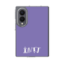 クリアケース［ オリジナル - INTJ 建築家 - アルファベット - パープル ］