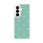 クリアケース［ ぼのぼの - ぼのぼの千鳥格子柄 - ターコイズブルー ］