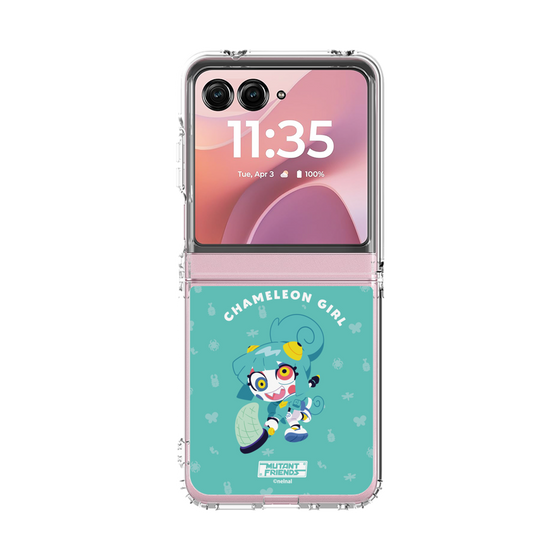 クリアケース［ Nelnal - MUTANT FRIENDS - CHAMELEON GIRL ］