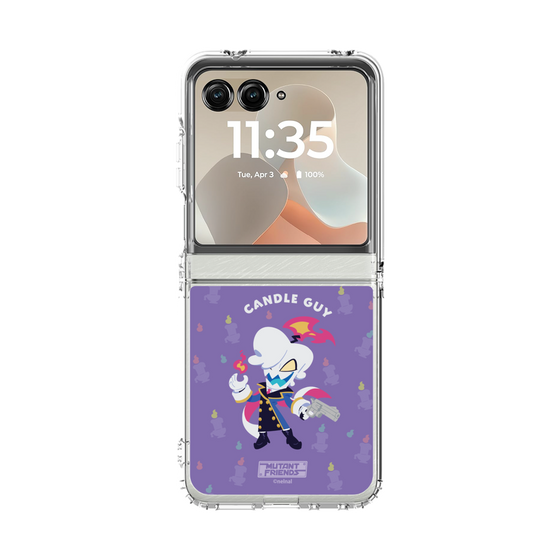 クリアケース［ Nelnal - MUTANT FRIENDS - CANDLE GUY ］