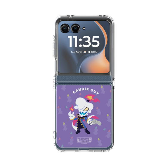 クリアケース［ Nelnal - MUTANT FRIENDS - CANDLE GUY ］