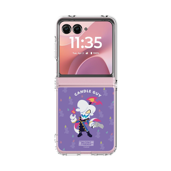 クリアケース［ Nelnal - MUTANT FRIENDS - CANDLE GUY ］