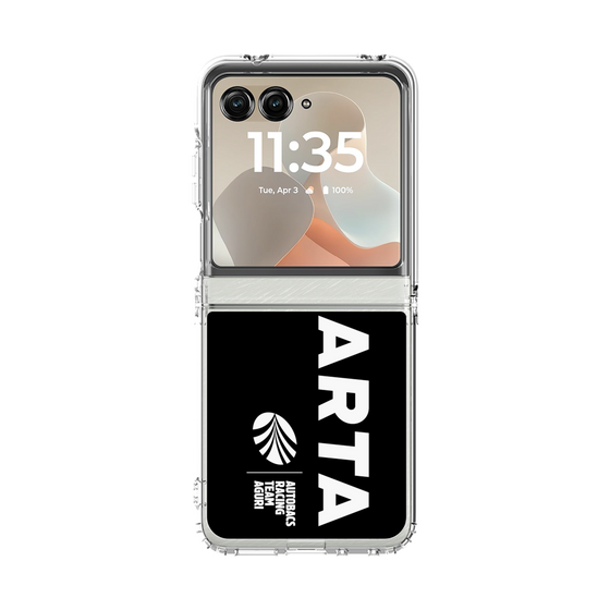 クリアケース［ ARTA - logo - vertical ］