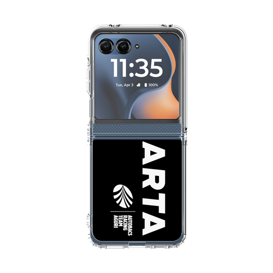 クリアケース［ ARTA - logo - vertical ］