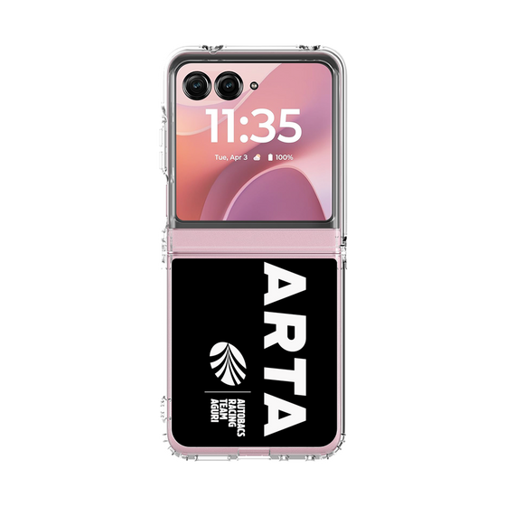 クリアケース［ ARTA - logo - vertical ］