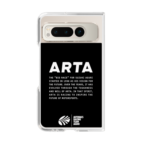 クリアケース［ ARTA - logo - horizontal ］