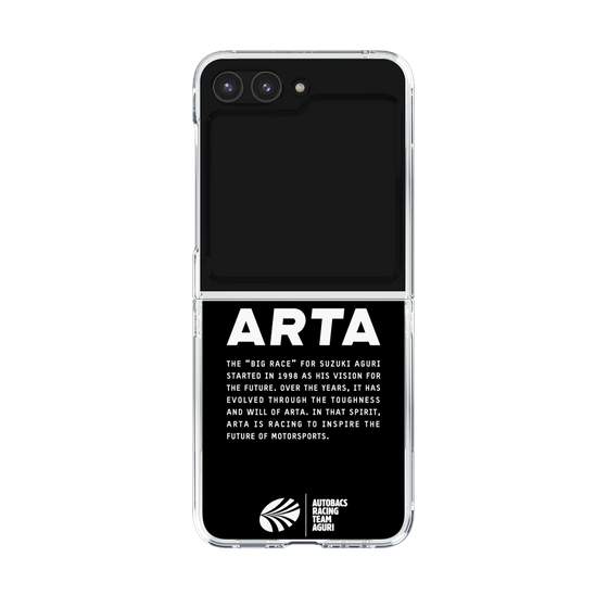 クリアケース［ ARTA - logo - horizontal ］