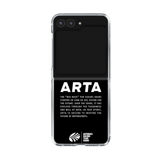 クリアケース［ ARTA - logo - horizontal ］