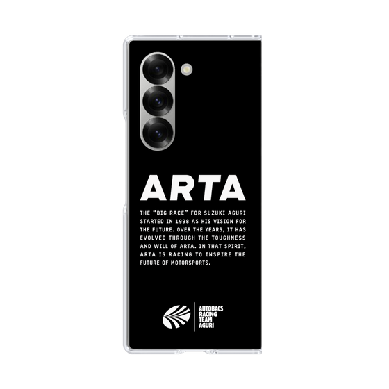 クリアケース［ ARTA - logo - horizontal ］