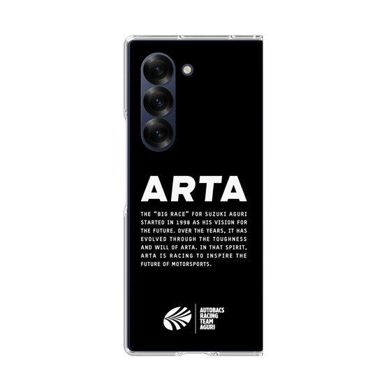 クリアケース［ ARTA - logo - horizontal ］