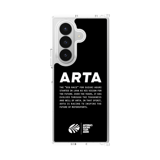 クリアケース［ ARTA - logo - horizontal ］