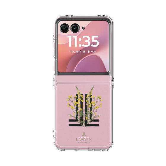 クリアケース［ LANVIN COLLECTION - フラワー ］