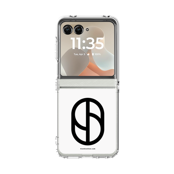 クリアケース［ KLON - マーク - ホワイト ］