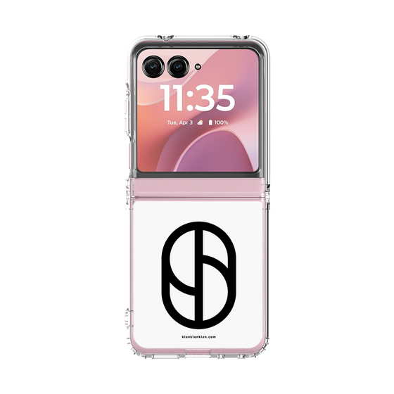 クリアケース［ KLON - マーク - ホワイト ］