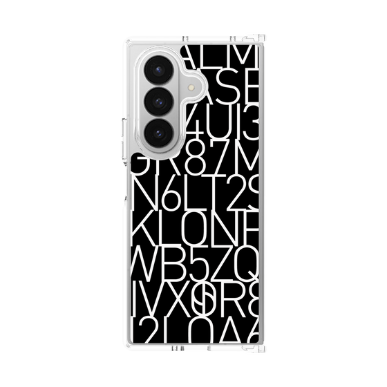 クリアケース［ KLON - シリアルナンバー/A - ブラック ］