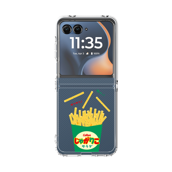 クリアケース［ カルビー - じゃがりこパッケージ - サラダ ］