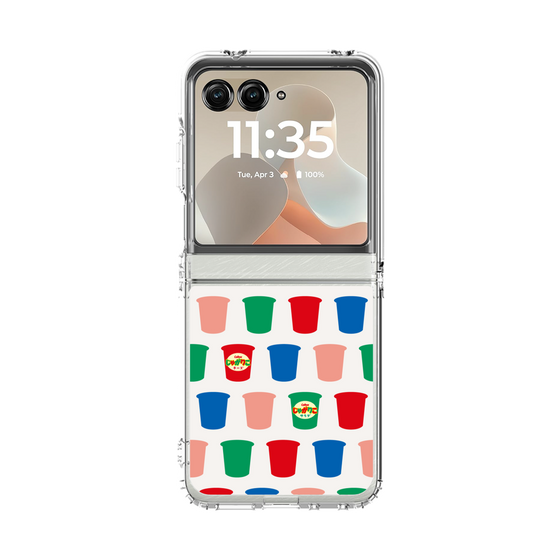 クリアケース［ カルビー - じゃがりこパッケージ - シルエット ］