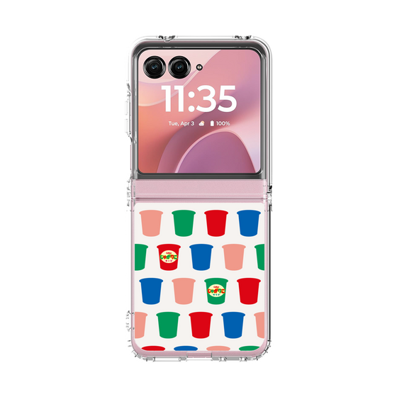 クリアケース［ カルビー - じゃがりこパッケージ - シルエット ］