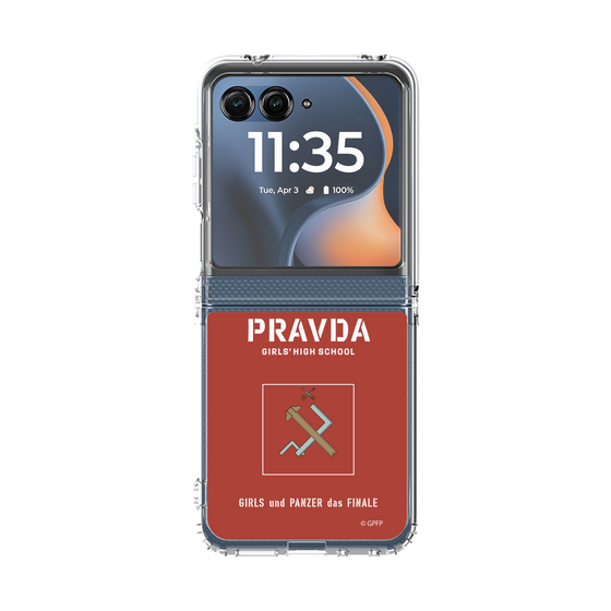 クリアケース［ ガールズ＆パンツァー - プラウダ高校 ］