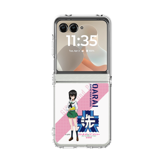 クリアケース［ ガールズ＆パンツァー - 河嶋 桃 ］