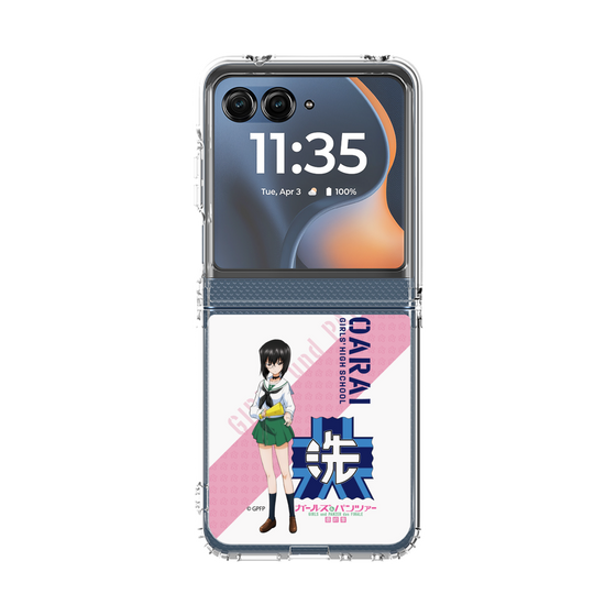 クリアケース［ ガールズ＆パンツァー - 河嶋 桃 ］