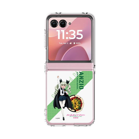 クリアケース［ ガールズ＆パンツァー - アンチョビ ］