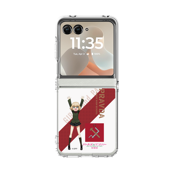 クリアケース［ ガールズ＆パンツァー - カチューシャ ］