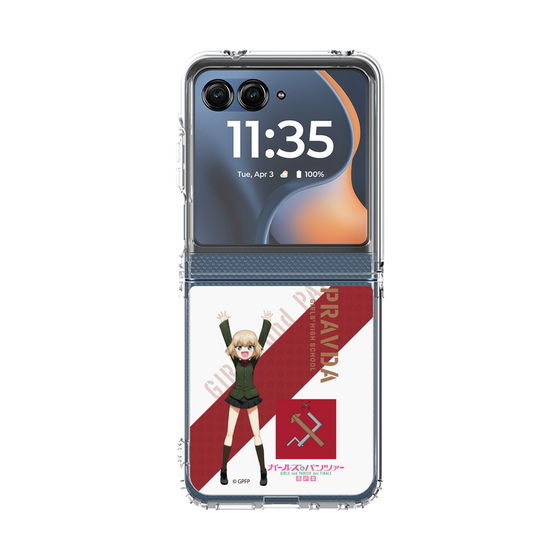 クリアケース［ ガールズ＆パンツァー - カチューシャ ］