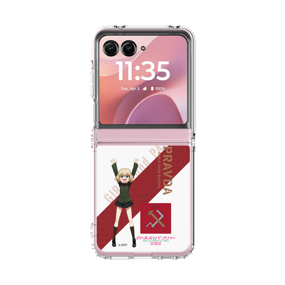 クリアケース［ ガールズ＆パンツァー - カチューシャ ］