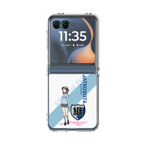 クリアケース［ ガールズ＆パンツァー - ミカ ］