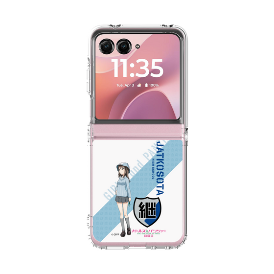 クリアケース［ ガールズ＆パンツァー - ミカ ］