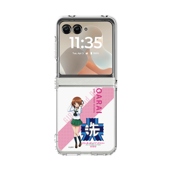 クリアケース［ ガールズ＆パンツァー - 西住 みほ - 丸フォント ］