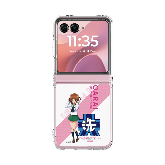 クリアケース［ ガールズ＆パンツァー - 西住 みほ - 丸フォント ］