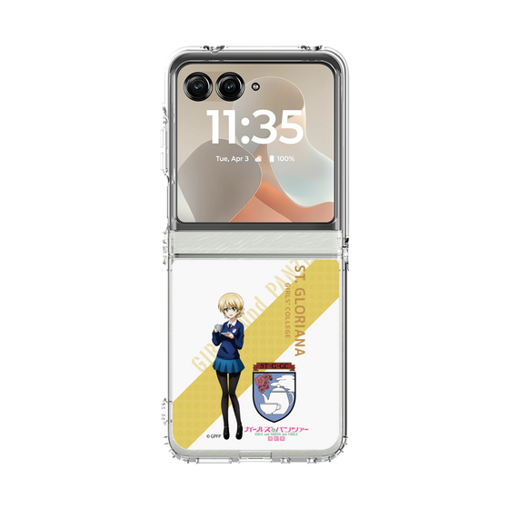 クリアケース［ ガールズ＆パンツァー - ダージリン - 丸フォント ］