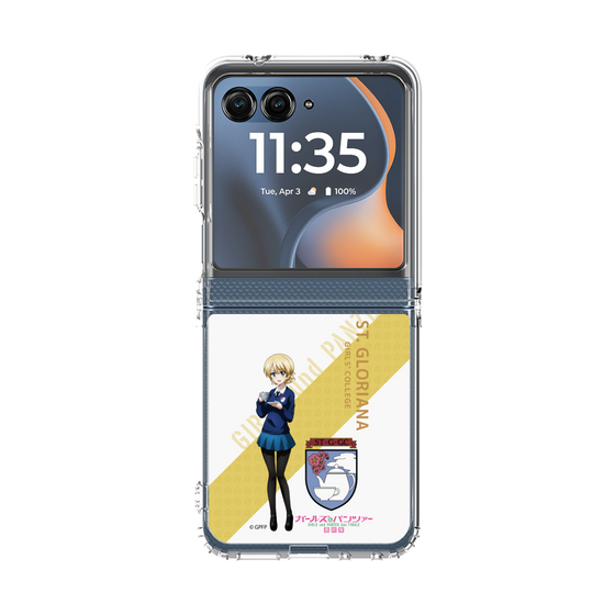 クリアケース［ ガールズ＆パンツァー - ダージリン - 丸フォント ］