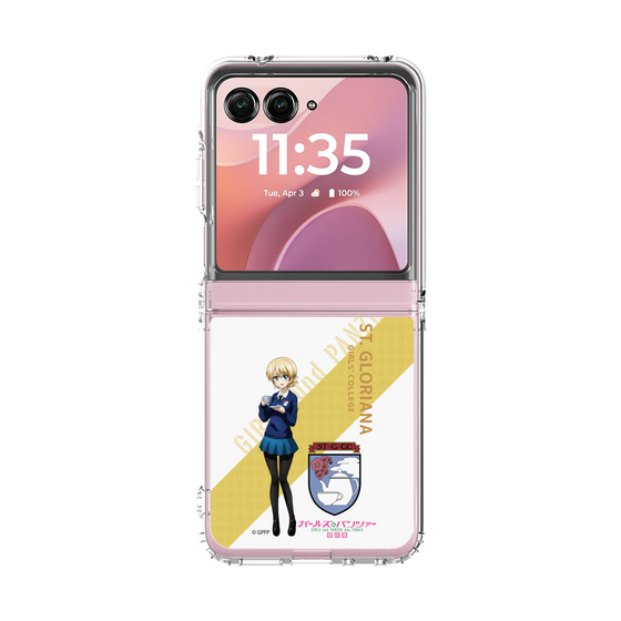 クリアケース［ ガールズ＆パンツァー - ダージリン - 丸フォント ］