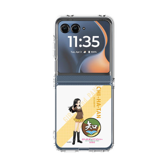 クリアケース［ ガールズ＆パンツァー - 西 絹代 - 丸フォント ］