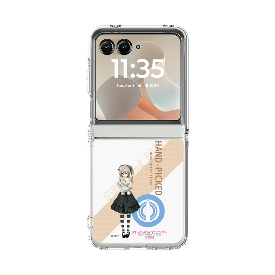 クリアケース［ ガールズ＆パンツァー - 島田 愛里寿 - 丸フォント ］