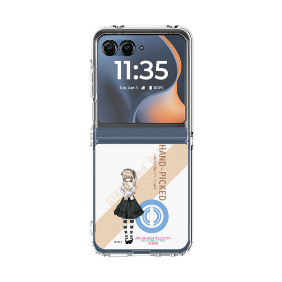 クリアケース［ ガールズ＆パンツァー - 島田 愛里寿 - 丸フォント ］